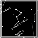 Cassiopeia, zoomed in