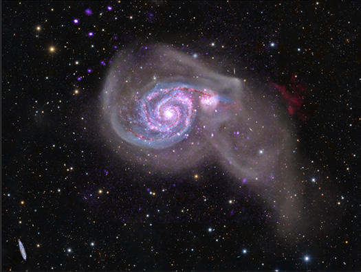 An image of M51