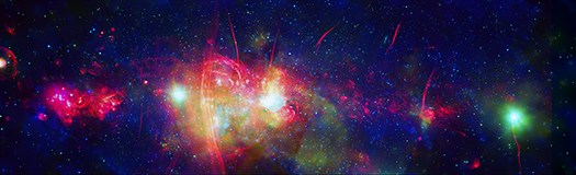 X-ray & Radio Image of the Milky Way's Galactic Center