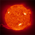 X-ray image of the Sun