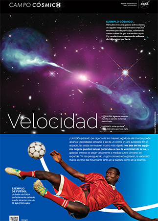 Cosmic speed Spanish