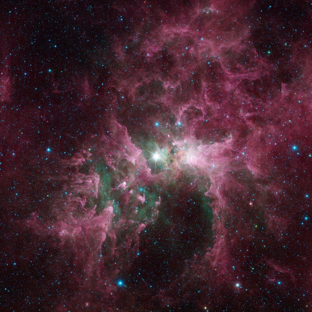 Eta Carinae Spitzer