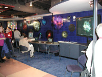 Chandra exhibit booth