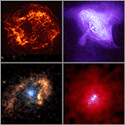 collage of first chandra images