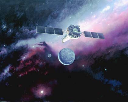 CXC in orbit - artist illustration