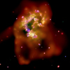 Chandra X-ray Image of The Antennae