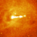 Chandra X-ray Image of M87, Close-Up
