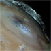 Image of Pele erupting on Io