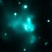 Combined Chandra X-ray Image of Galactic Center X-ray Binaries