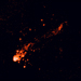 H-alpha Image of ESO 137-001 and Tail in Abell 3627