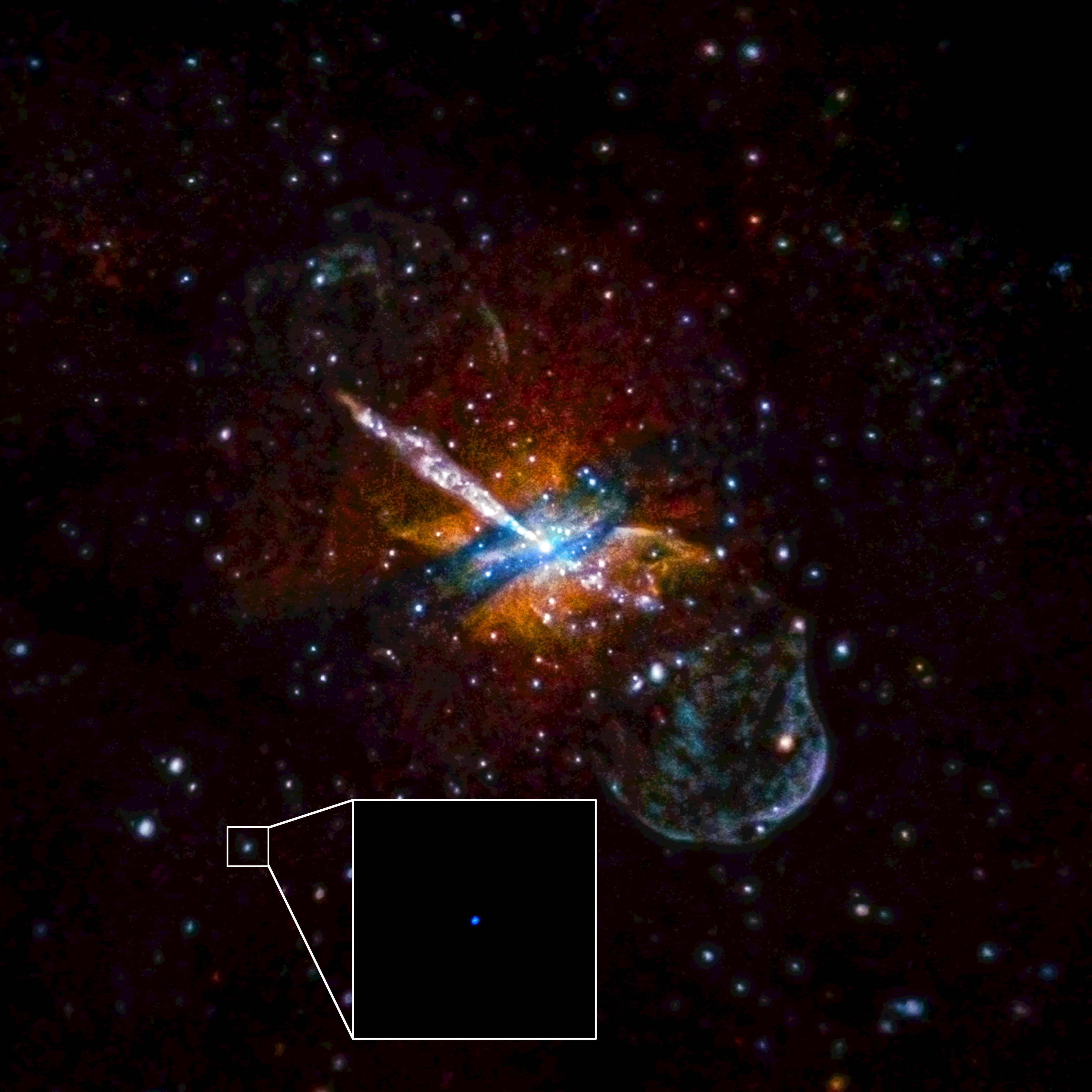 NGC 5128 Flare