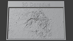 Image of a 3D 30 Doradus