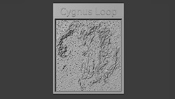 Image of a 3D Cygnus Loop 