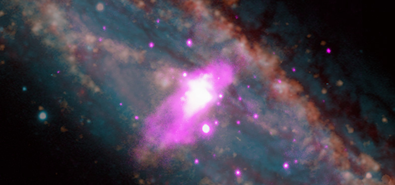 Tour: Chandra Determines What Makes a Galaxy's Wind Blow